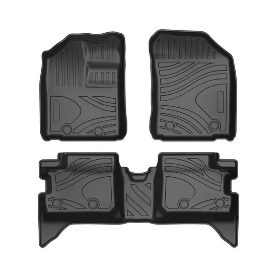 Luxury Custom Hot Selling 3D 5D TPE Waterproof Car Floor Mats for Toyota Wigo 2015