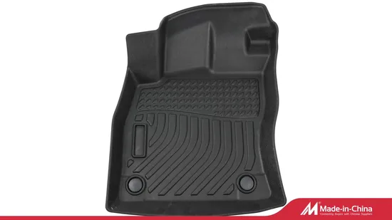 Customized Waterproof 5D TPE Plastic Car Mats Black Car Floor Mats Wholesale for KIA
