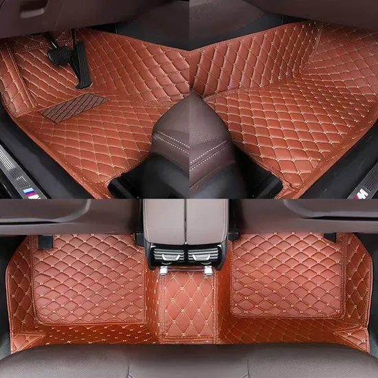 Hot Pressed 5D for BMW 4 Series Convertible F33 2014 2015 2016 2017 Luxury Leather Car Floor Mats
