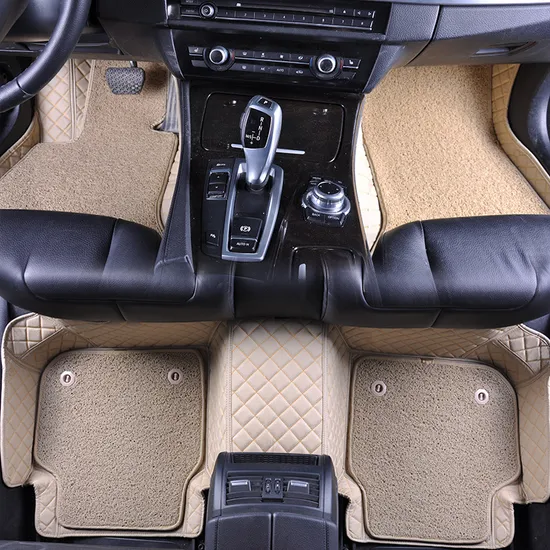 Hot Sell Wholesales Price PVC Custom Leather 7D Luxury Car Mat for Specfic Car Model