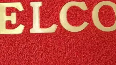 Foot Design Cheaper PVC Coil Car Custom Floor Door Mat 