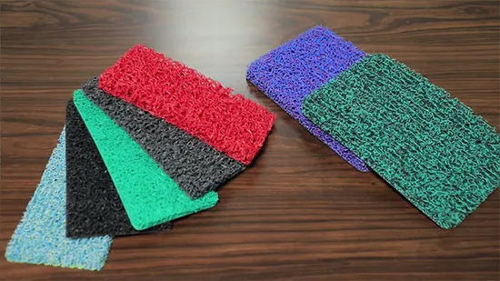 18mm Modern Design Environmental No Smelly PVC Coil Spaghetti Mat Gold Mining Mat 