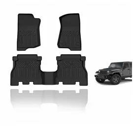 Hot Selling Non Slip Protective Car Floor Mats 5D TPE Car Mat 