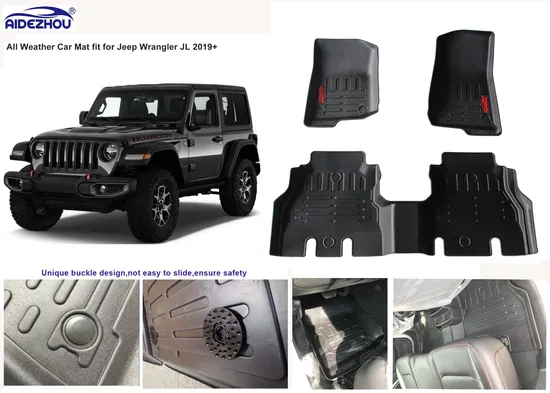 Custom Fit Full Set 5D TPV TPE Car Mats Car Floor Liner Perfect Fit for Ford Escape 2020