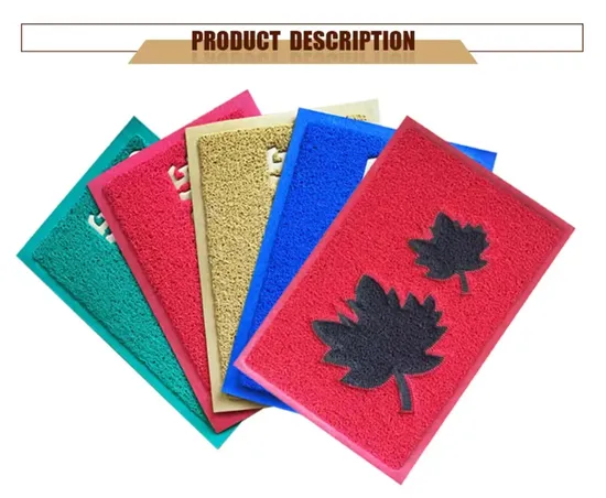 PVC Coil Door Mat with Stretchable Flexible Fit Any Space 