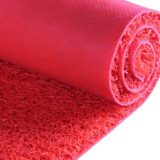 Anti Fatigue PVC Door Mat Cushioned PVC Coil Mat for Entrance 