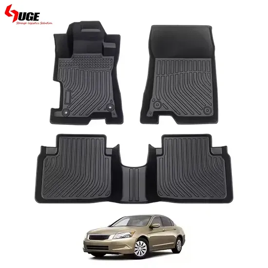 New Arrival 5D TPE Car Accessories Floor Mats Carpet for Honda Accord 