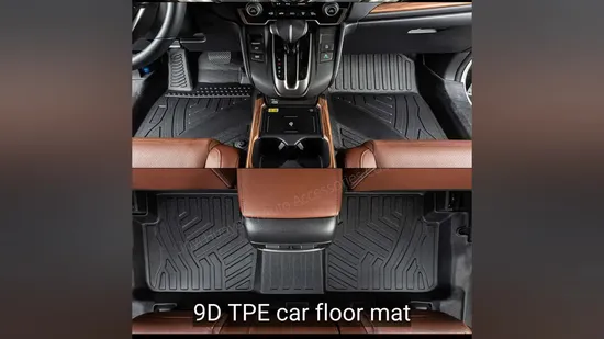 Waterproof TPE Car Mats Trunk Mat for Optimal Protection 